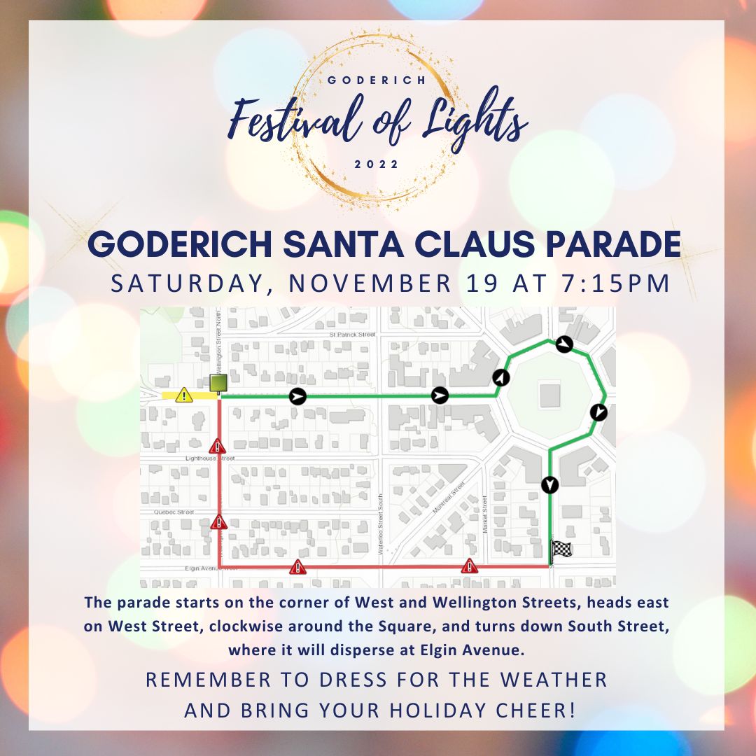 COMMUNITY SPOTLIGHT Goderich Festival of Lights and Tree Lighting